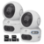 Pack de 2 Cámaras de Seguridad Wi-Fi Ezviz H7C Dual 4MP - Memoria 32GB Incluida