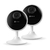 Pack de 2 Cámaras de Seguridad Wi-Fi Ezviz CB1 Mini 2MP - Instalación Rápida y Monitoreo Remoto