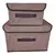 Caja organizadora de tela con tapa tamaño Large - comprar online