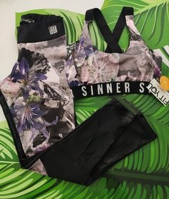 Top Believe Rosado con gris en internet