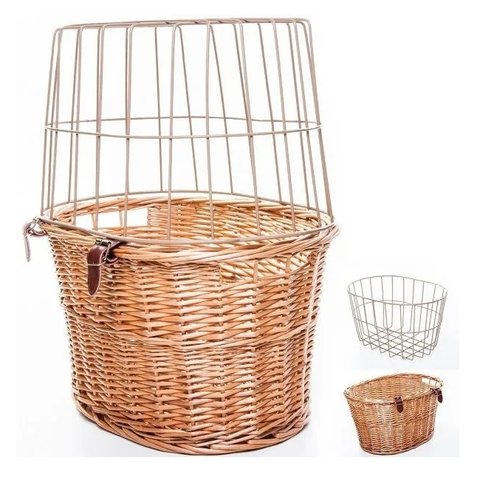 Cesta Guidão Gaiola Ht-Wk-050 Vime