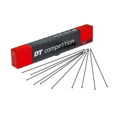 Raio Reto 285mm Dt Swiss Competition 2,0mm x 1,8mm - Preto