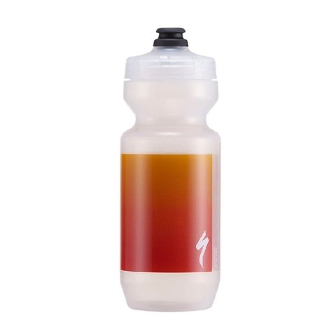 Garrafa Specialized Purist Moflo 650ml - Transparente e Vermelho