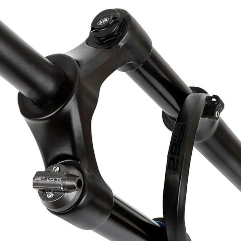 Garfo 29 Suspensão Ahead High One 32 Rl Air 100mm C/Trava Remota - Preto