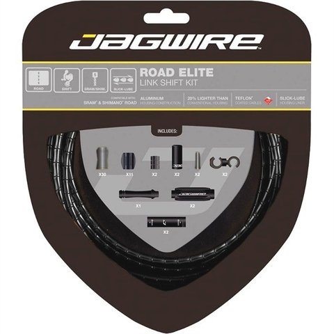 Kit Cabo e Conduíte Jagwire rck550 Road Elite - Preto