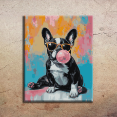 Bulldog Frances 1- Pintura por números! - comprar online