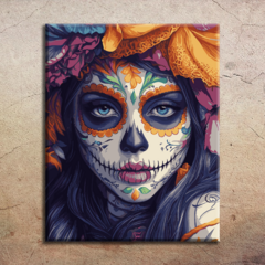 Día de los muertos - Pinta por números!
