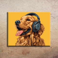Golden Auriculares - Pinta por números! - comprar online