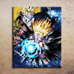 Gohan y Goku, Dragon Ball - Pintura por números!