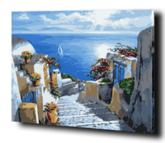 Grecia - Pinta por números!
