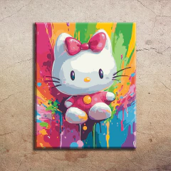 Hello Kitty- Pintura por números! - comprar online