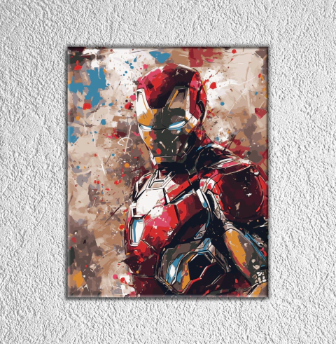 Ironman 2 - Kit para pintar por números!