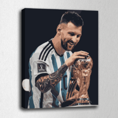 Messi Copa del Mundo - Kit para pintar por números!