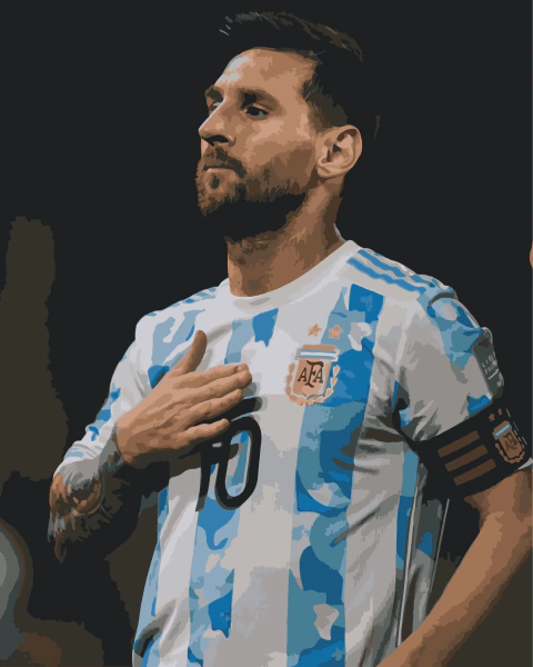 Lionel Messi - Pinta por números!