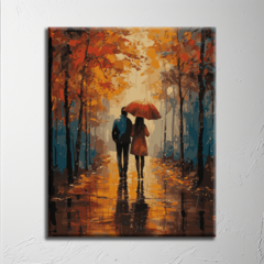 Paseo de otoño - Pinta por números!