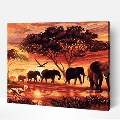 Sabana Africana - Pinta por números!