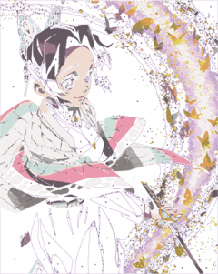 Demon Slayer: Shinobu - Pintura por números! en internet