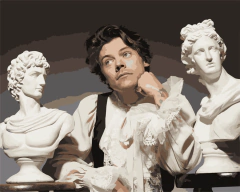 Harry Styles estatuas - Pinta por números!