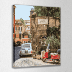 Trastevere Roma - Kit para pintar por números!