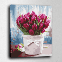 Tulipanes - Pinta por números!