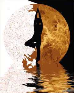 Yoga: Árbol - Pinta por números! - tienda online