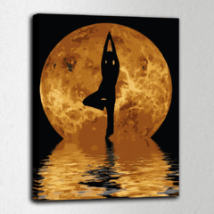 Yoga: Árbol - Pinta por números! - comprar online
