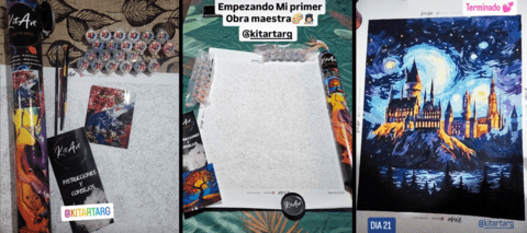 Carrusel KitArt - Pintura por números