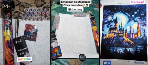 Carrusel KitArt - Pintura por números