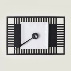 INDIVIDUAL PVC LINEAS BORDE CALADO - Mama al Mando