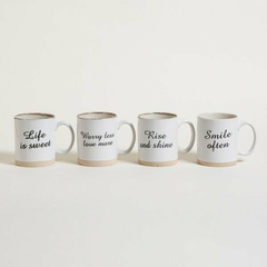 TAZA JARRO MUG RECTO FRASES 325ml en internet