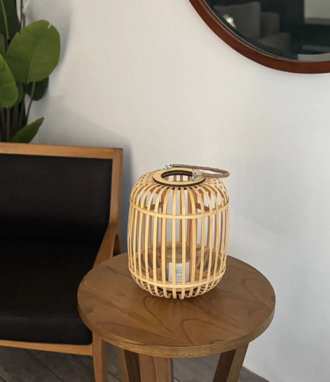 FANAL PORTAVELA COLGANTE DE BAMBU