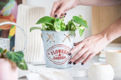 LATA METALICA PARA COLGAR