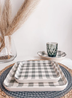 BANDEJA CUADRILLE CUADRADA - comprar online