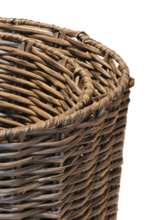 CESTO TRENZADO MARRÓN - comprar online