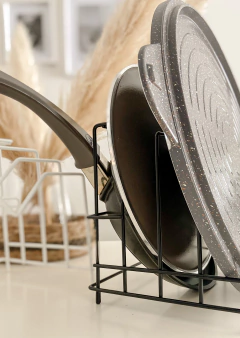 ORGANIZADOR METALICO TAPAS CACEROLAS Y PLATOS en internet