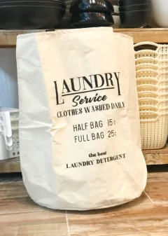 CANASTO TELA LAUNDRY - comprar online
