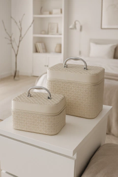 COFRE CRUDO LABRADO CON CIERRE - comprar online