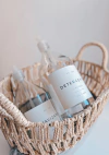 BOTELLON LAUNDRY CON PICO ETIQ BLANCA TRANSPARENTE 1 LITRO