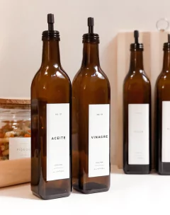 ACEITERA AMBAR CUADRADA 500 ml x UNIDAD - comprar online