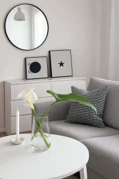 FLORERO DE VIDRIO 20 cm - comprar online