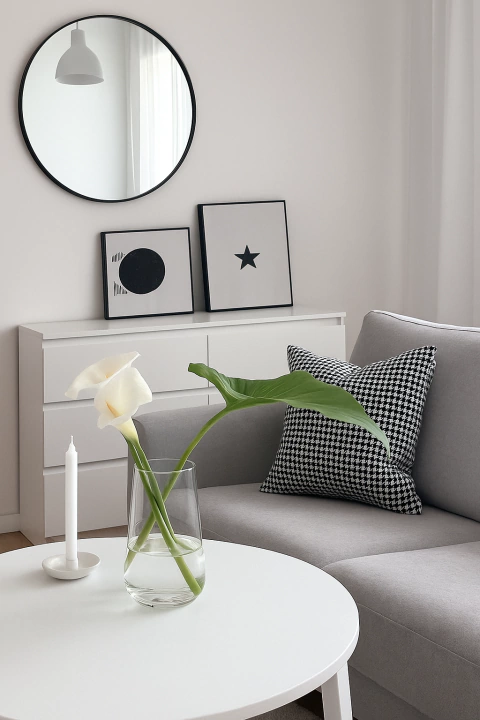 FLORERO DE VIDRIO 20 cm - comprar online