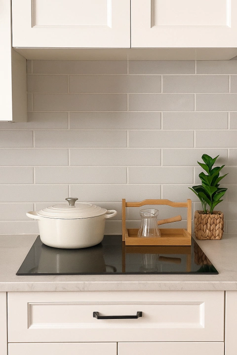 BANDEJA DE BAMBÚ CON MANIJA ALTA