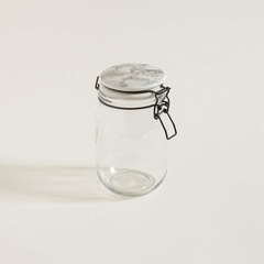 FRASCO CLIP TAPA MARMOL 960 ml en internet