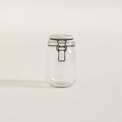 FRASCO CLIP TAPA MARMOL 960 ml - Mama al Mando