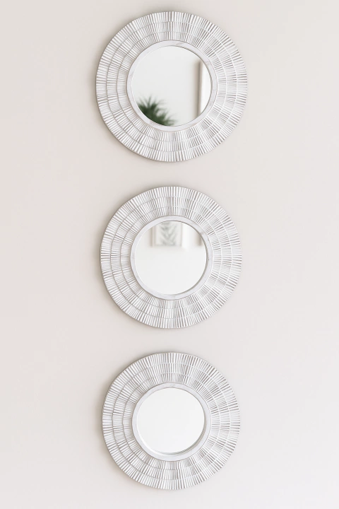 SET x3 ESPEJO MARCO WHITE - comprar online