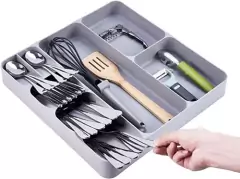 ORGANIZADOR DE CUBIERTOS GRANDE 8 DIV - Mama al Mando