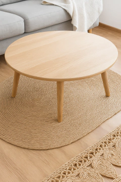 ALFOMBRA LIVING YUTE OVALADA 80 cm - comprar online