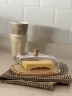 MANTEQUERA ACRILICA BASE MADERA 200 grs - comprar online