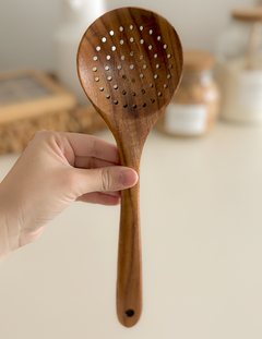 UTENSILIOS DE MADERA ACACIA X UNIDAD - tienda online