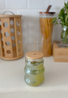 VASO DE VIDRIO ONDAS TORNASOL 500 cc